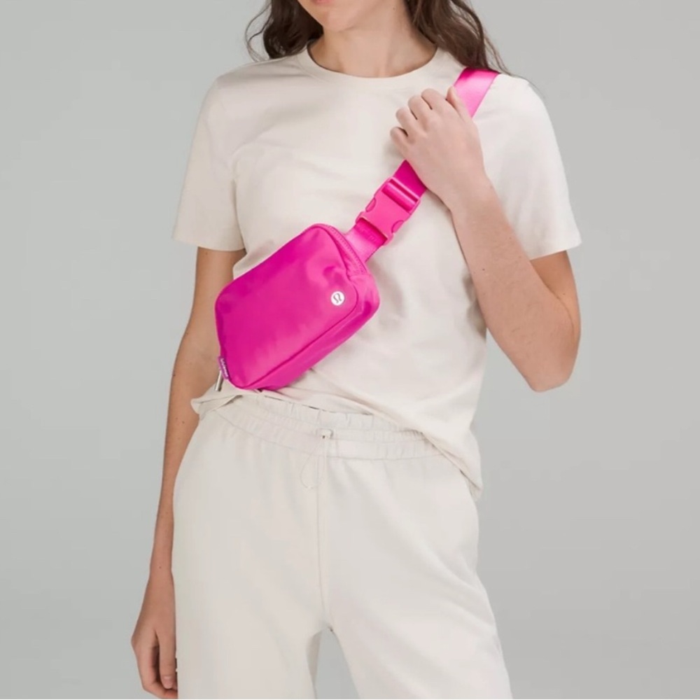Lululemon Pink Everywhere Crossbody Bag
